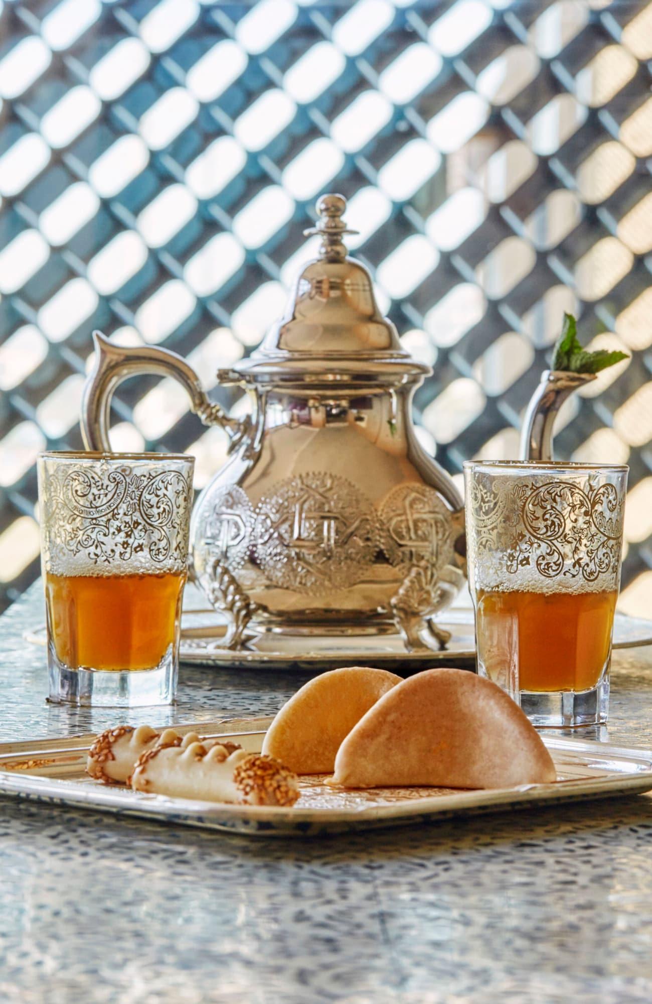 Four Seasons Hotel Casa Blanca Exterior foto Moroccan mint tea